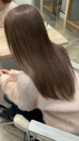 【🌈ミニモ限定🌈】全体カラー+コーティングトリートメント付き(前髪カット+1000円)