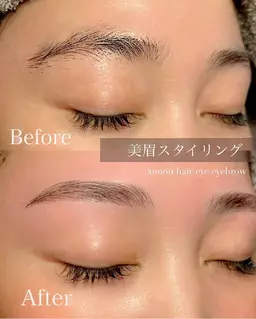 ハリウッドブロウリフト＋眉毛ワックス