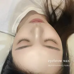 【minimo限定価格💞】アイブロウwax➕眉メイク仕上げ✧*｡間引き＋550円