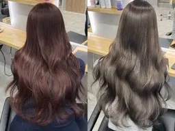 ブリーチなしダブルカラー＋ケアトリートメント