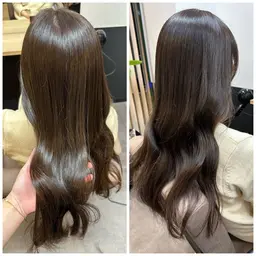 【カット+カラー+ケアプロ超音波髪質改善トリートメント💧】白髪染め🆗 超髪質ケアコース⭐︎