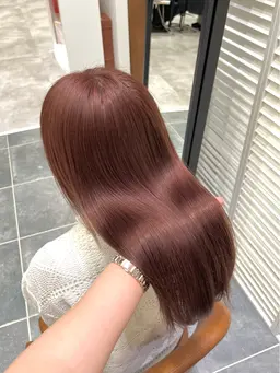 【🎀ふんわり透明感🎀】ブリーチなしWカラー➕marbb付🫧➕内部補修トリートメント付🧴