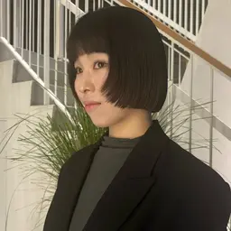 【✨ブリーチで落ちる黒染め✨オフブラック】カラー/メンテナンスカット/選べるトリートメント