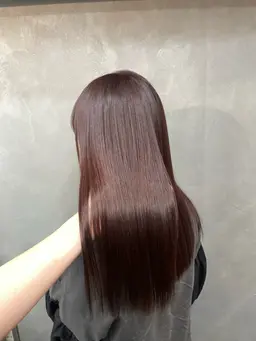 ファイバープレックス縮毛矯正モデル＋弱酸性リボンTR ＋ケアカット　10名限定