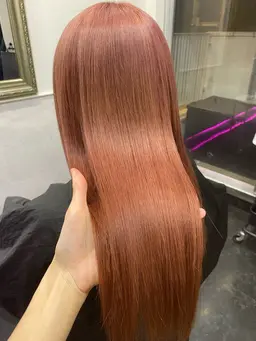 🌟当日限定髪質ケアメニュー🌟🌿柔らかい透明感ワンカラー🌿+選べるトリートメント#韓国#ミニモ学割