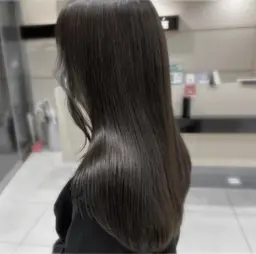 【黒染めなし🪄】艶感暗髪カラー🏴