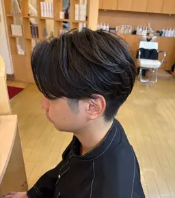 🫧【メンズパーマモデル】デザインカット+パーマ ＋ヘッドスパシャンプー 🫧