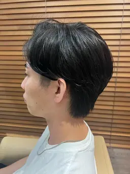 【メンズカット】×【縮毛矯正orストレートパーマ】