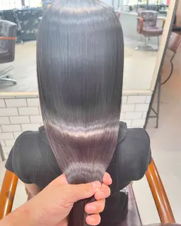 【限定価格💎】艶が欲しい方への髪質改善【サイエンスアクアトリートメント】【シャンプーブロー】