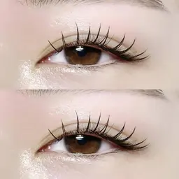 フラットラッシュ80本まで🤍オフ無料🤍お付け足し🆗🤍コーティング付き🖤