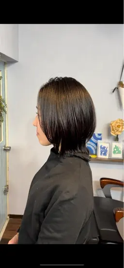 【🌿自然派白髪染めカラー🌿】髪と頭皮に優しいナチュラルハーブカラー＋カット＋トリートメント(2step)