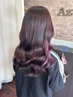 🦢 デザインブリーチ＋カラー＋トリートメント