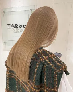 ☀️ハイトーンを維持したい方☀️ブリーチなしダブルカラー+トリートメント