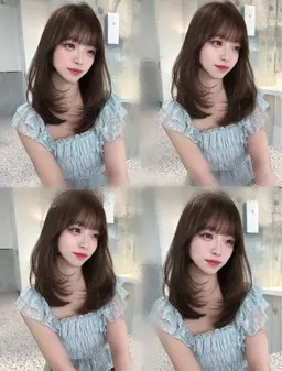 カラー+スチームトリートメント🍒