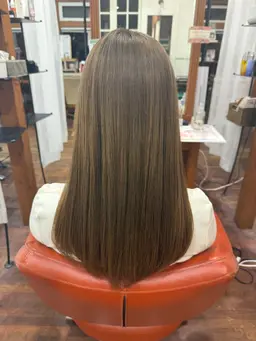 カット+髪質改善水素カラー