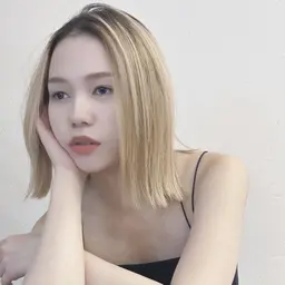 ケアブリーチ(1回)+潤艶カラー