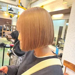 🪡継続して美髪へ🪡ブリーチリタッチ➕ブリーチ毛専用Aujua2stepトリートメント