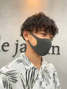 大人気❤️‍🔥メンズカット+炭酸クレンジング+眉カット