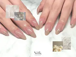 【初回オフ有り】Silk限定☆ナチュラルアートコース6種　大宮/東口/パラジェル