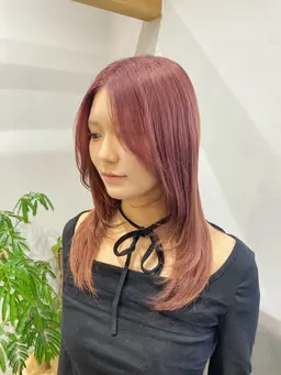 【派手髪、個性はカラーに】ダブルカラー(シャンプー、ブロー込み)通常料金より30%off