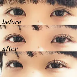 【期間限定4/1​〜​5/31】🌷 トリートメント付きで低ダメージ&高持続まつ毛パーマ🌷口コミ投稿で限定価格！