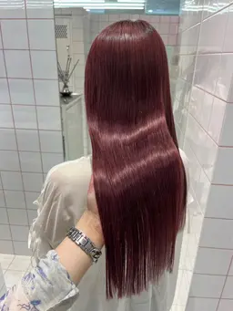 【💎人気NO.1💎】カット＋艶々カラー＋クイックトリートメント🌈✨️ 暖色カラー