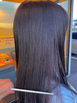 🌈もうバサバサにならない🌈カット+ナチュラルストレート+プレックスプレックス+Aujuaトリートメント