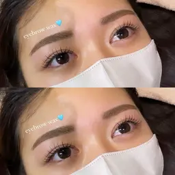 minimo限定価格♡アイブロウワックス脱毛🩶間引きメイク仕上げも🪞🪄︎︎