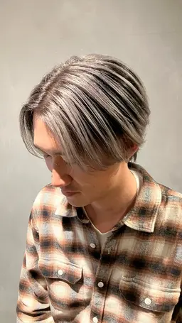 カット+メンズバレイヤージュ🪐