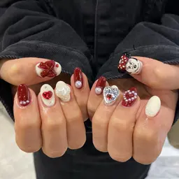 🎀アートネイル（オーダー3Dパーツネイル）