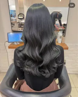 🌸4月価格🌸デジタルパーマ(カット込み)+内部補修トリートメント【韓国風パーマ、コテ巻き風パーマ】🇰🇷🌀