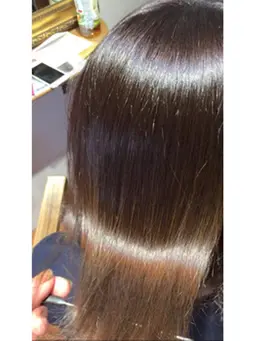 【うねりを真っ直ぐ👌】🌼SNB3縮毛矯正+生トリートメント+カット