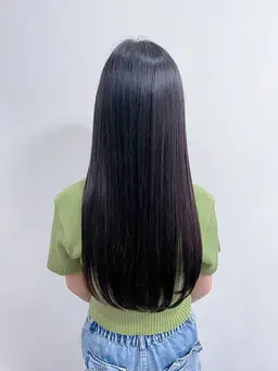 【梅雨前にまとまる髪へ☔️】 酸性ストレート＋クイックトリートメント