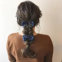 〈結婚式・パーティー・飲み会〉✨ゆるふわヘアアレンジ