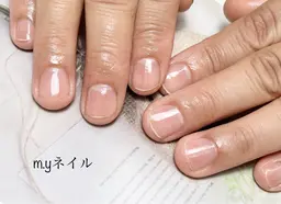 輝く素爪ネイルケア