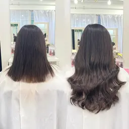 【人気No.1🥇】ご新規様(1000円off)&顧客様♡カラー&エクステ80本33800円《毛量カット込》