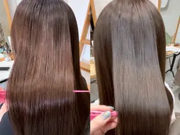 ⭐️大人気No.1⭐️カラー+カット+【圧倒的ツヤ感】次世代型髪質改善トリートメント