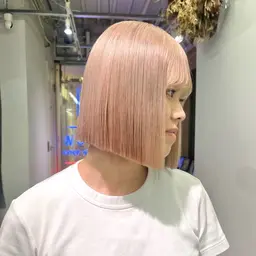 ✨学割u24✨カット+カラー+高保湿Tr           渋谷/原宿/表参道/ボブ/韓国レイヤーカット/小顔カット