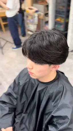 カット+黒染め 白髪染め可🌈