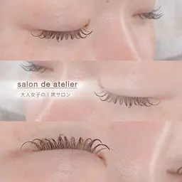 【超軽量フラットラッシュ120本／初回・自店オフ込み】※アイシャンプー・コーティング込み