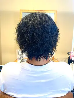 メンズ限定　カット＋特殊パーマ