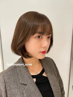 【🌿期間限定新規様🪞】前髪カット＋前髪ストレートパーマ🫧✨