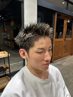 【men's限定】⚡️メッシュキャップハイライト+Aujua選べる頭皮ケアトリートメント⚡️