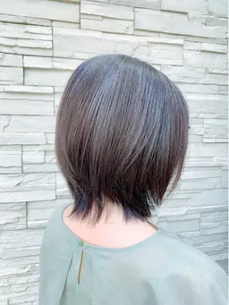柔らかく透明感のある髪に簡単になれる！カット+イルミナカラー