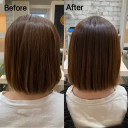 🌼カット+縮毛矯正🌼カットは長さを切るだけになります💁🏼‍♀️