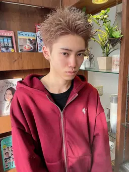 【メンズ限定】カット＋ブリーチカラー＋トリートメント付き✨