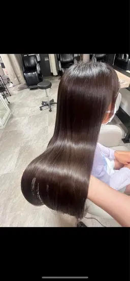 ✨当店オリジナル✨ちゅるん🤍髪✨1回で髪質が驚くほど変わります!ケラチン高濃度髪質改善トリートメント
