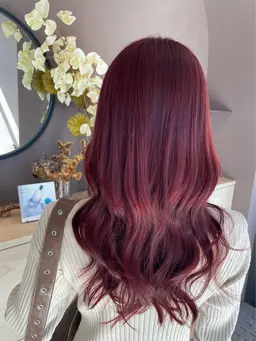 ブリーチなしダブルカラー＋カット＋髪質改善TR🫧ྀི