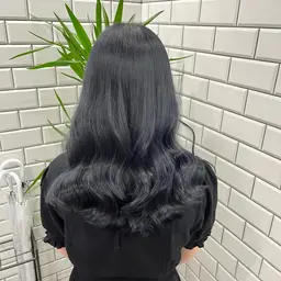 【就活応援📣】🕸黒染めを使わないダークカラー🕸#ミニモ学割#ダークカラー#ロング料金0