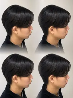 【メンズ限定】メンズカット+ストレートパーマ ¥8000